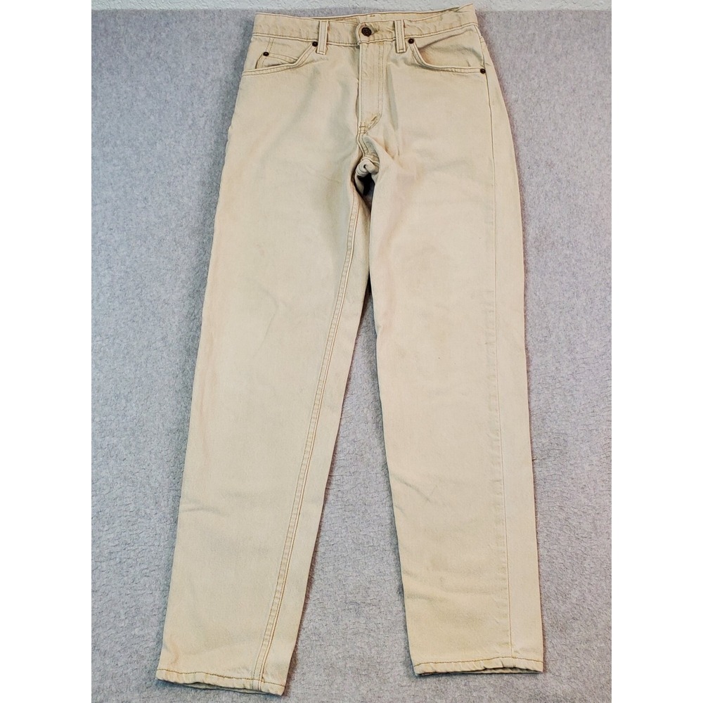 Vintage USA Levis 550 Jeans Tag Sz 30X32 Fits 28X31 Orange Tab Relaxed Fit Taper